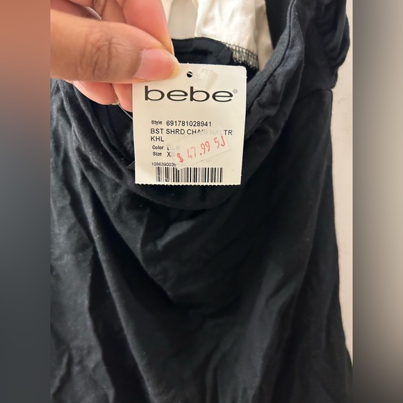 Bebe Chain Halter Top - Picture 8 of 8